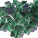1/2 inch Forest Green Reflective Fire Glass Crystals - 1496-5