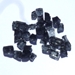 1/4 inch Black Fire Glass Crystals - 1498-1
