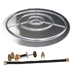 36 inch Stainless Steel Pan-Ring Pro-Kit NG 